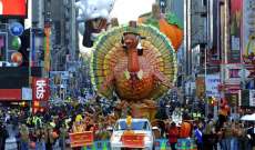 الشرطة الأميركية: عرض عيد الشكر التسعين انطلق في نيويورك دون أي حوداث