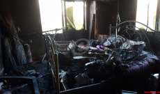 الدفاع المدني: حريق داخل شقة في جسر الباشا
