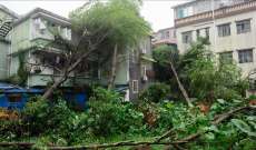 مقتل 6 أشخاص وإصابة 218 آخرون جراء إعصار بمدينة ووهان الصينية