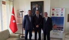 هرموش زار السفير التركي وبحث معه الأوضاع السياسية العامة