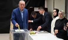 أردوغان يتقدم على كلشدار أوغلو بعد فرز 96 بالمئة من الأصوات الانتخابات التركية