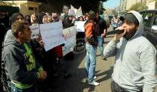  اعتصام لأهالي الموقوفين الاسلاميين أمام مسجد التقوى في طرابلس