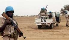 مقتل 3 من جنود حفظ السلام في هجوم في مالي
