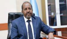 رئيس الصومال دعا المدنيين إلى تجنب مناطق سيطرة 