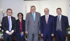 خلف استقبل كوبيتش وسفراء وجهات ومنظمات دولية: لدعم قطاع العدالة في لبنان