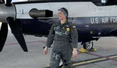 جنى صادرأوّل امرأة في الجيش تقود طائرة حربية هجومية