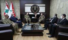 قائد الجيش اللبناني تداول مع قائد قوات "اليونيفيل" في علاقات التعاون