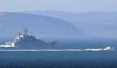 سفينتا إنزال روسيتان دخلتا البحر المتوسط في طريقهما إلى سواحل سوريا