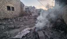 الدفاع المدني: انتشال جثمانَي شهيدَين من تحت أنقاض منزل مدمر في ميس الجبل أمس