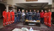 رئيس لجنة الصليب الأحمر اللبناني فرع حاصبيا استلم المركز الجديد في بلدة شبعا