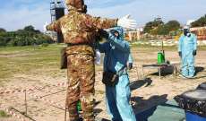 تمارين مشتركة بين اليونيفيل الإيطالية والجيش حول السلامة البيئية
