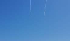 النشرة: تحليق للطيران الحربي الإسرائيلي فوق منطقتي حاصبيا والعرقوب