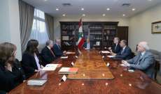 الرئيس عون: لبنان متمسك بعودة النازحين والدولة السورية ترحّب بذلك 