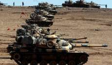 القوات التركية أرسلت 80 مركبة عسكرية إلى حدودها الجنوبية مع سوريا