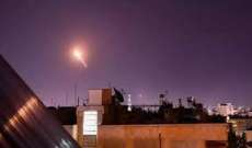 المرصد السوري: الصواريخ الإسرائيلية على دمشق استهدفت مستودعات أسلحة ومواقع عسكرية لحزب الله