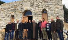  افتتاح مسجد ابو ذر الغفاري في حي حلان في غدراس 