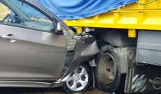  وفاة سائق بحادث سير على طريق كفرحونة 