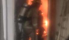 الدفاع المدني: إخماد حريق مشغلات أجهزة التدفئة داخل غرفة وإنقاذ رجل في المنصورية