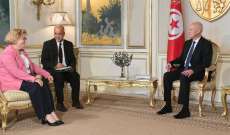 الرئاسة التونسية: سعيّد التقى مساعدة بلينكن وعبر عن استيائه من تصريحات مسؤولين أميركيين بشأن تونس