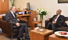 جعجع عرض مع السفير العراقي علي العامري آخر التطورات السياسيّة