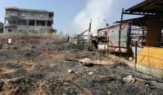 الدفاع المدني: إخماد 3 حرائق أعشاب يابسة في عيترون وحصرايل
