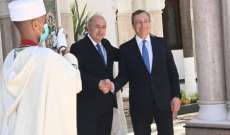 رئيس الجزائر: توقيع إتفاق بقيمة 4 مليارات دولار لتزويد إيطاليا بالغاز