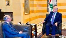 ميقاتي بحث مع سليم في شؤون وزارة الدفاع وتطورات الاوضاع في لبنان