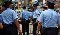 شرطة هونغ كونغ تعتقل 5 من مسؤولي صحيفة مؤيدة للديمقراطية