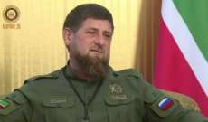 قاديروف يجدد تأكيده على موقف الشيشان الداعم لسوريا بحربها على الإرهاب