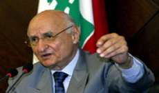 مكاوي: انتخاب رئيس للجمهورية في لبنان يجب أن يكون قرارا سياديا لبنانيا