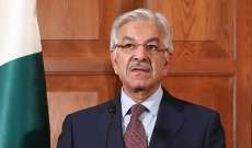 وزير الخارجية الباكستاني: نرفض أي دور سياسي أو عسكري للهند بأفغانستان