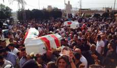 استقبال شعبي للشهيد ابراهيم مغيط في القلمون اللبناني