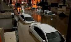 مقتل 8 أشخاص على الأقل جراء فيضانات في أربيل شمالي العراق