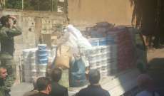 وزارة الصحة توقف مصانع ومحلات مصطفى سعدالله الابيض في منطقة الغبيري