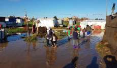 الامطار في عكار تسببت برفع منسوب نهري الكبير والاسطوان