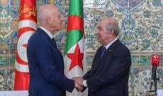 الرئاسة الجزائرية: سعيّد أبلغ تبون بأن قرارات مهمة ستصدر عما قريب