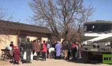 الجيش الروسي وزع 20 طناً من المساعدات الإنسانية لسكان بلدة ديمر الأوكرانية