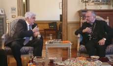 سفير لبنان في الفاتيكان أولم على شرف وزير الخارجية