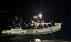 خفر السواحل التركي: إنقاذ وضبط 68 مهاجرًا غير نظامي قبالة سواحل إزمير