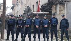 الاتحاد الأوروبي دان أعمال العنف في كوسوفو ودعا لوقف التصعيد