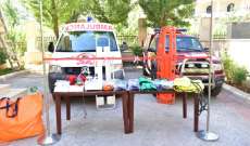 قائد الكتيبة الهندية باليونيفيل سلّم رئيس بلدية شبعا سيارة إسعاف مجهزة بمعدات طبية