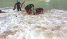 وحدة الإنقاذ البحري انتشلت جثة شخص غرق بينما كان يسبح قبالة شاطىء نهر الكلب