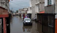 مقتل أربعة في نيكاراغوا وإجلاء المئات في المكسيك بسبب أمطار غزيرة