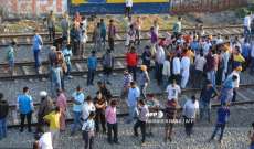 ارتفاع حصيلة حادث القطار في الهند الى نحو 60 قتيلا على الأقل 
