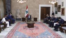 الرئيس عون طلب من المديرة الإقليمية للمنظمة الدولية للهجرة المساعدة لاعادة النازحين السوريين 