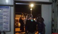 النشرة: 65 لبنانيا وصلوا إلى معبر المصنع قادمين من إيران عبر مطار دمشق
