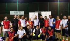 مباراة بكرة القدم المصغرة على ملاعب حمانا في اليوم الدولي لمكافحة المخدرات