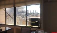 النشرة: حريق كبير في الدكوانة لم تعرف اسبابه بعد