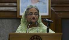 رئيسة وزراء بنغلاديش: للتحقيق في الانتهاكات ضد الروهنغيا