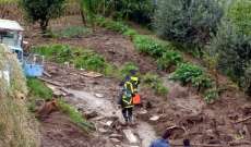 الحكومة الإيطالية أعلنت حالة الطوارئ في جزيرة إسكيا الإيطالية بعد انزلاق التربة